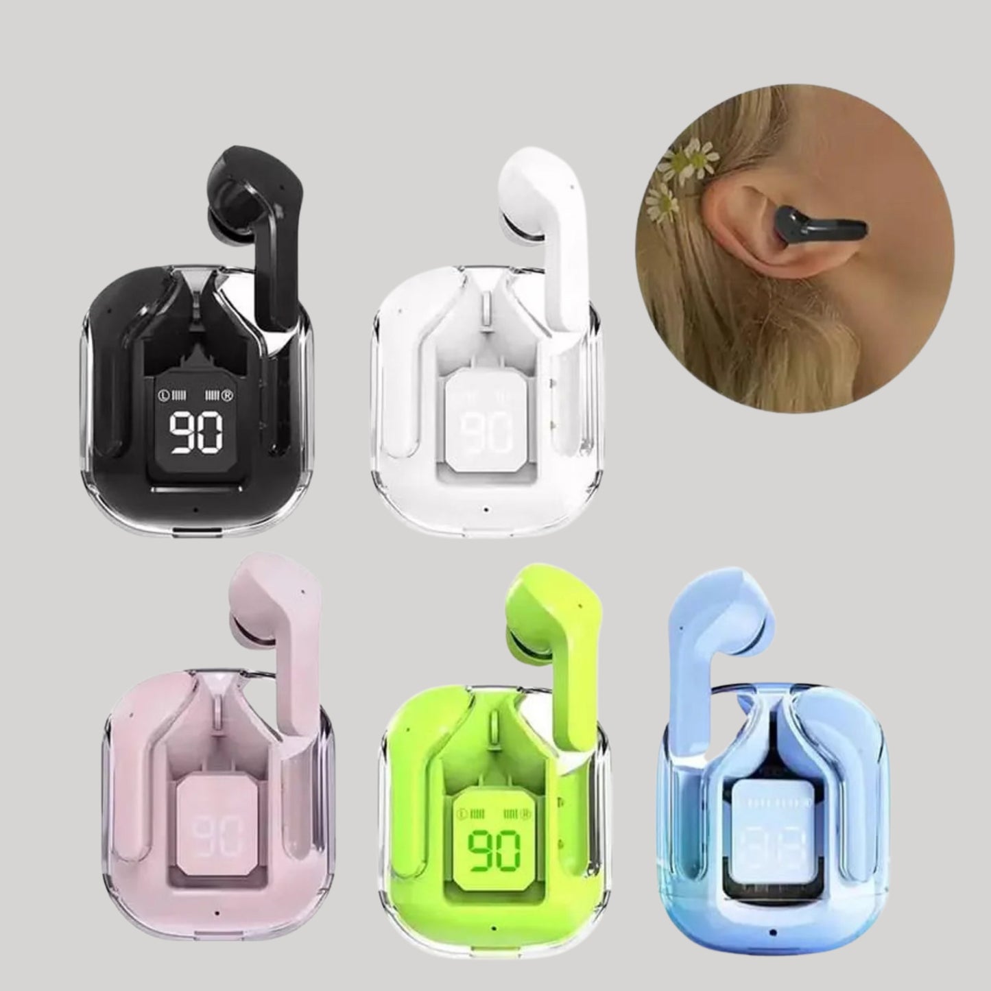 Air 31 TWS Transparent Earbuds